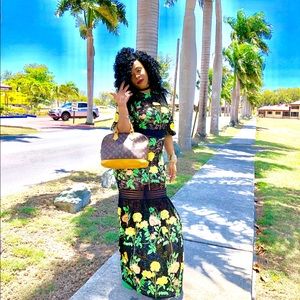 Beautiful long floral dress